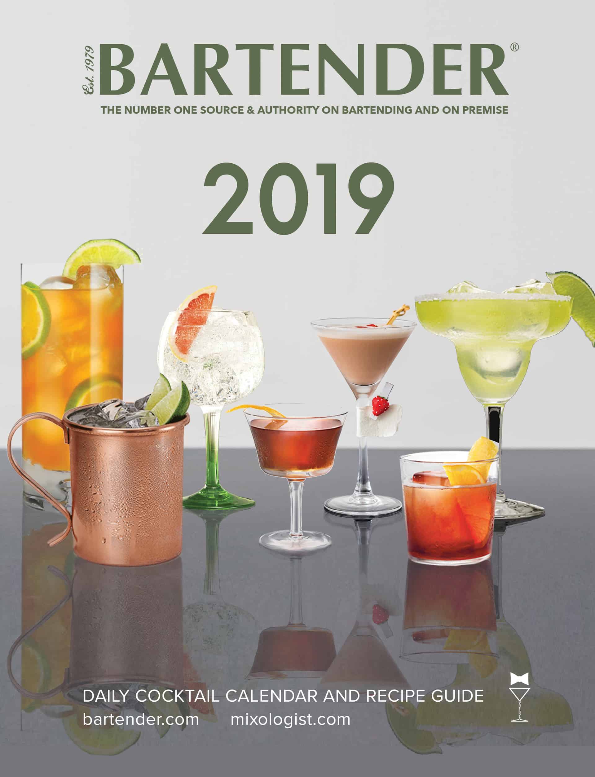 2019 Cal cover | Bartender.com