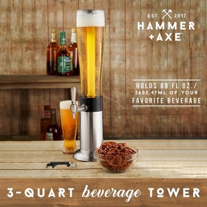 Axe Beer Tower Drink Dispenser 02 | Bartender.com