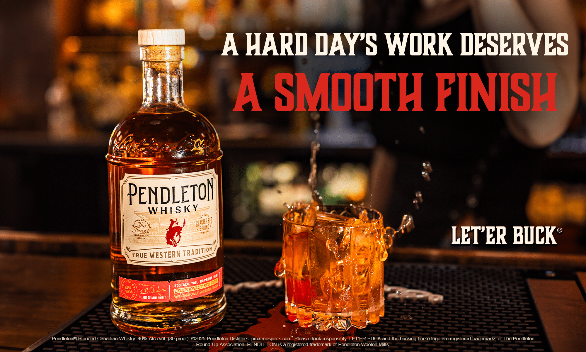 Pendleton Whisky Advertisement