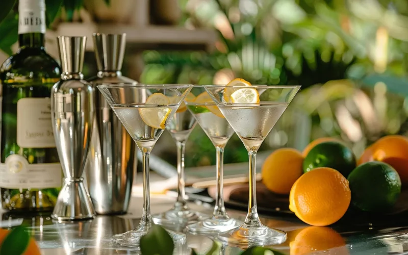 Creating Your Ideal Home Martini Bar Set - Featured