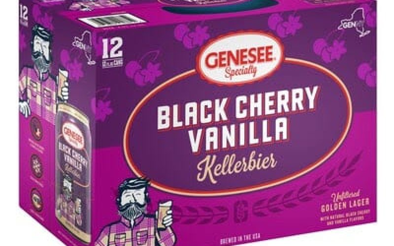 Genesee introduces Black Cherry Vanilla Kellerbier.